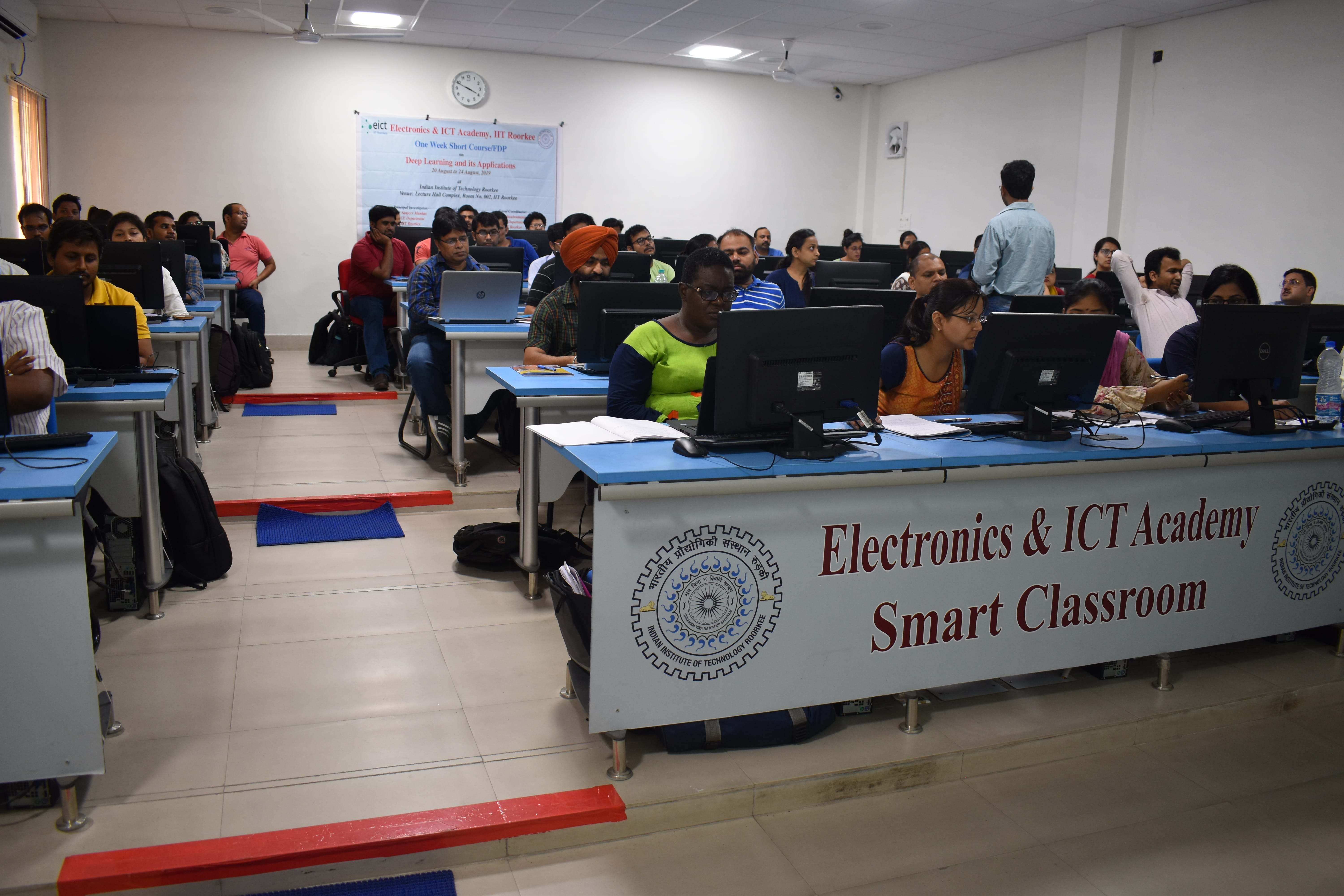 Electronics & ICT Academy IIT Roorkee classroom and training